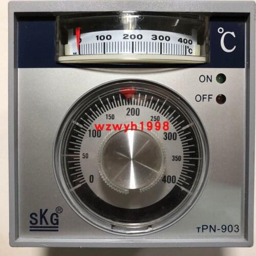 SKG high precision pointer temperature controller SKG TPN903 oven temperature controller TPN-903 K 300 degrees 220v K400 degrees