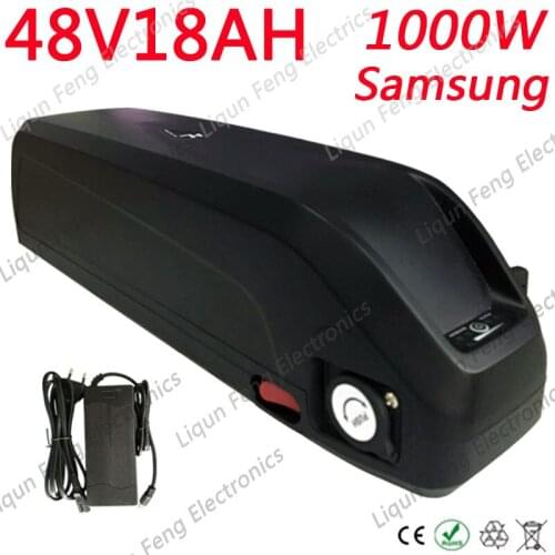 48V lithium Battery 48V 10AH 14AH 17AH 18AH Electric Bike Battery Use Samsung Cell For 48V 750W BBS02 1000W BBSHD Bafang Motor