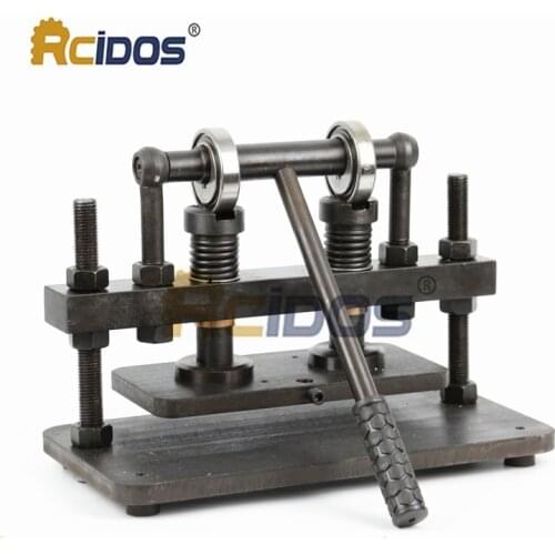 26x12cm Double Wheel Hand leather cutting machine,RCIDOS photo paper,PVC/EVA sheet mold cutter,leather Die cutting machine