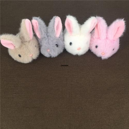 Mix Colors Rabbit 8CM small Plush Stuffed TOY DOLL , Stuffed TOY Wedding Gift Flower Bouquet Decor DOLL TOY