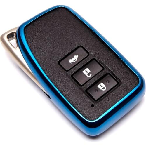 Fashion TPU Car Key Cover Case For Lexus NX GS RX IS ES GX LX RC 200 250 350 LS Key Shell Holder Anti-scratch Key Cover