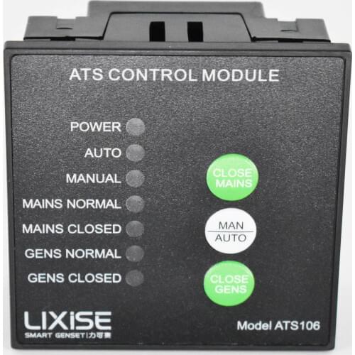 ATS106 control module Generator ats automatic transfer switch ats smart generator controller