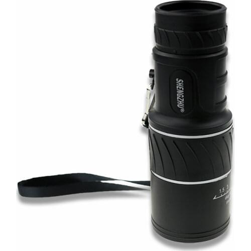 New 50X52 MonocularTelescope BAK4 Monocular HD Prism Scope With Compass Phone Clip Tripod for Outdoor Sport Activities Hiking