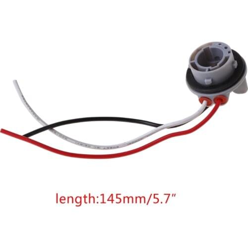 N84F 1157 BAY15D For Brake Stop Turn Signal Light LED Bulb Socket Connector