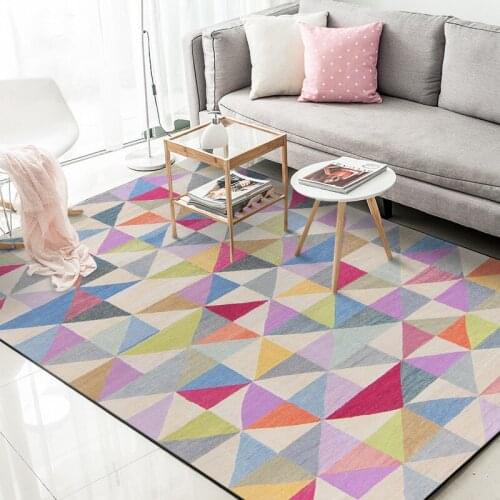 Nordic Geometric Modern Soft 3D Carpets For Living room Bedroom Area Rugs Home Parlor Hallway Soft Carpet Kitchen Restaurant Mat
