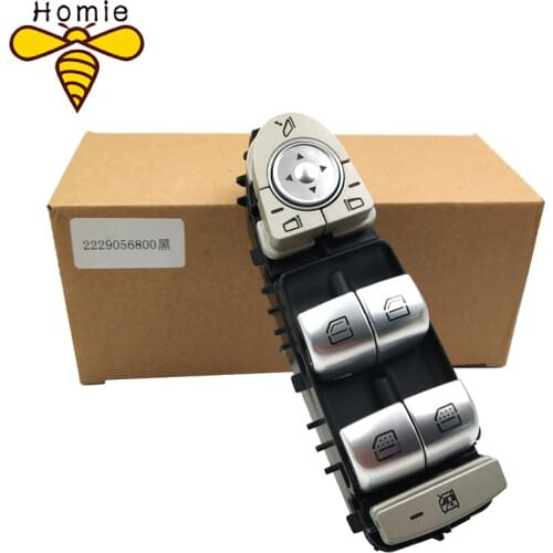 New High Quality Front Door Window Switch 2229056800/A 222 905 68 00 For Mercedes-Benz C300 C63 C350e C-Class W205 W253 W222