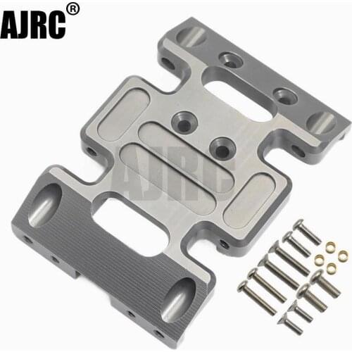 Aluminum Alloy Chassis Center Skid Plate with Screw Replacement Accessory Fit for Axial SCX10 1/10 RC Crawler Car Parts