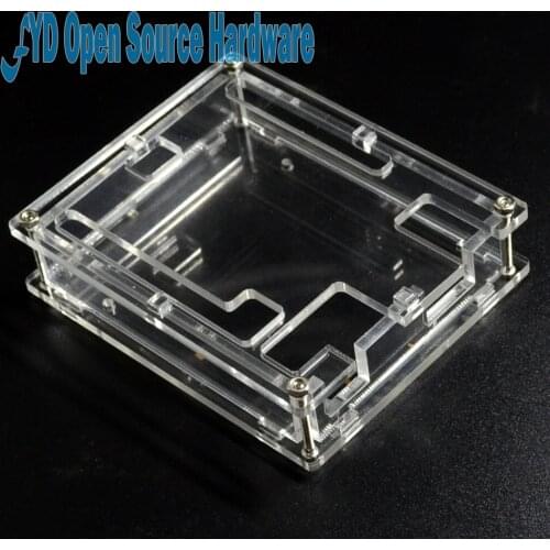 1Set UNO R3 Shell Acrylic Clear Box Enclosure Transparent Case Shell For Uno R3 Board Module