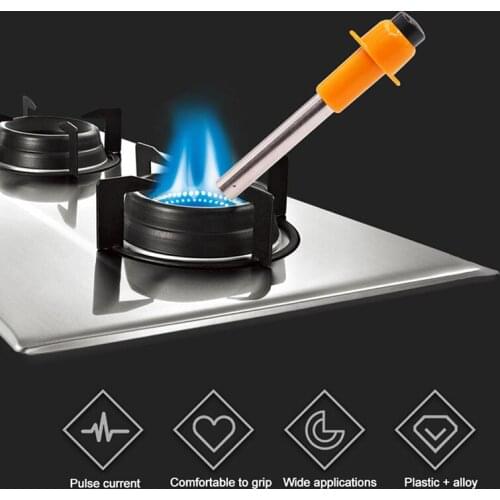 1Pcs Pulse Ignition Kitchen Outdoor BBQ Stove Piezo Electric Igniter Portable Lighter Device Camping Accessories