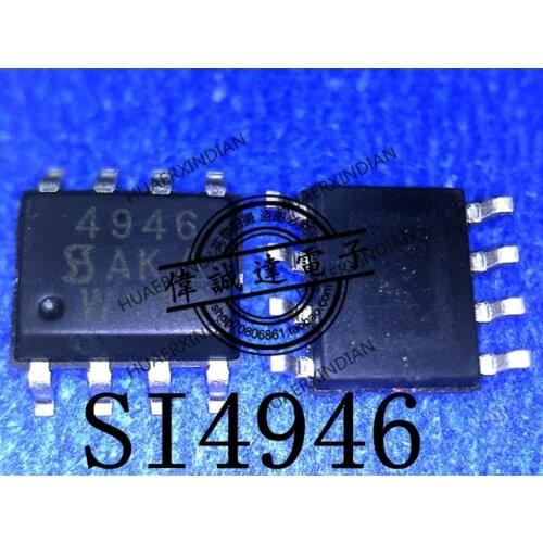 1Pieces New Original SI4946DY-T1-GE3 SI4946 4946 SOP8 1. In Stock Real Picture
