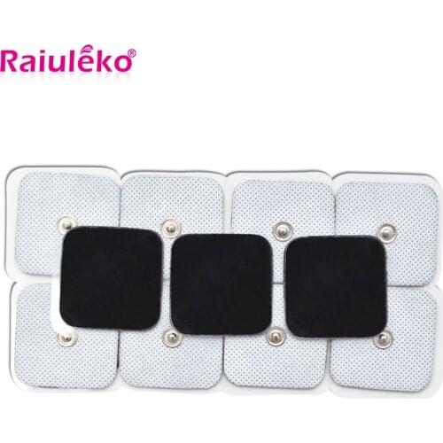 50/100P Acupuncture Self Adhesive Physiotherapy Massage Pad Patch Relaxation Tens Digital Massager Electric Muscle Stimulator