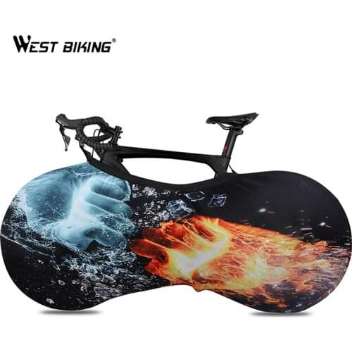 WEST BIKING Bike Cover Universal Cycling MTB Bike Chain Dust-Proof Scratch-proof Storage Bag Bicycle Wheel Protector Accessories