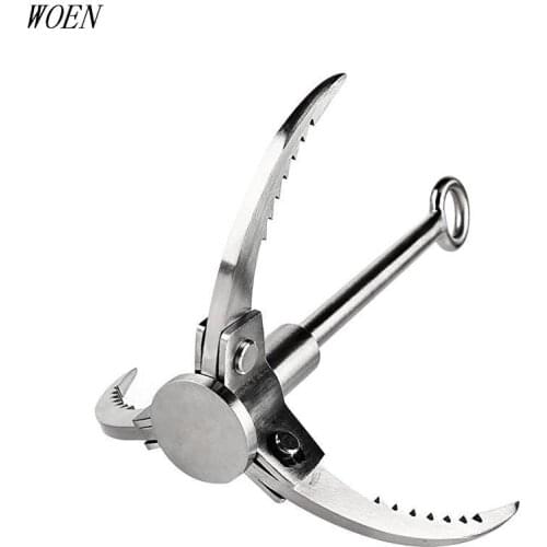 Outdoor Survive Climbing hook stainless steel Three claw hook Flying Tiger Claw Outdoor mountaineering tool supplies