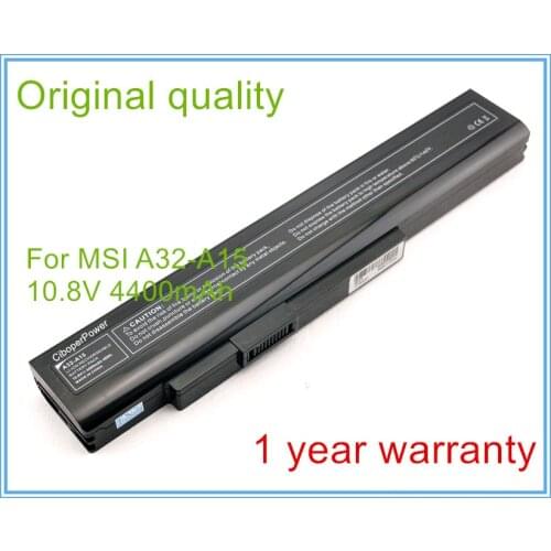 Original Laptop battery for A32-A15 40036064 A6400 CX640 CR640 Q2532N DNS 142750 153734 157296