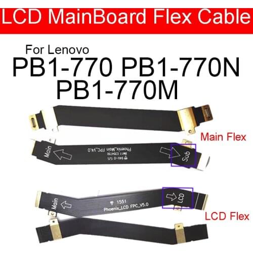 Genuine LCD Screen Flex Cable For Lenovo PB1-770 770N 770M LCD Display Motherboard connector usb Flex Ribbon Repair Parts