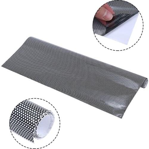 1pc 50x106cm Perforated Film Headlight Tint Car Window Mesh Like Fly Eye Tinting Sticker Auto UV Protection Styling Lamp Decal