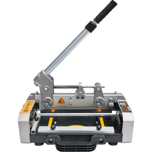 Wood Floor Saw Mute And Silent Manual Cutting Guillotine Decoration Type Woodworking Stone Plastic Floor Special Machine