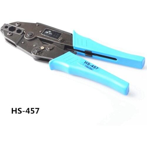 11/8.2/5.4mm² Coaxial Cable Cold Pressed Terminals Ratchet Crimping Plier