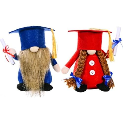 Graduation Gifts Graduation Doll With A Bachelors Cap High-quality Materials Handmade With Good Touch Holiday DIY Decor