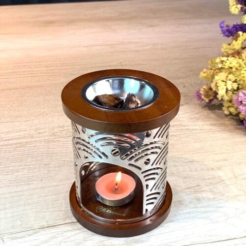 YB censer Oud Bakhoor and candle Bakhoor burner gift sets. Suitable for Namaaz, indoor, meditation, relaxation, chanting
