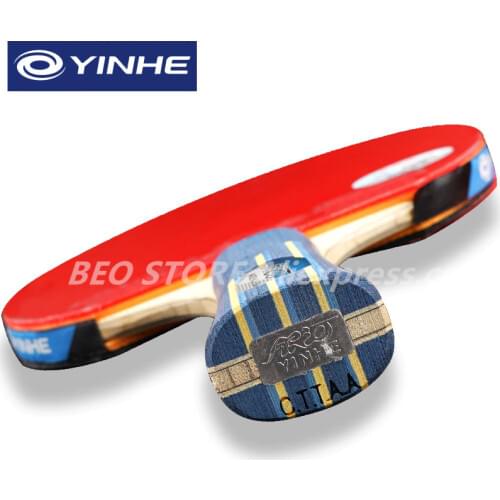 YINHE 8-Star Racket Galaxy 5 wood+2 carbon OFF++ Rubber Original YINHE Table Tennis Rackets Ping Pong Bat