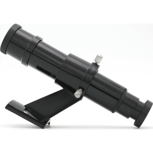 Datyson Astro Optics 5x24 Star Pointer Finderscope Finder scope Riflescopes with Sight Bracket for Astronomy Telescope (Black)