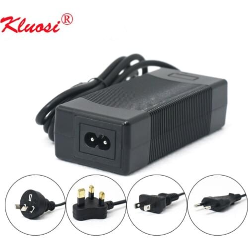 KLUOSI 5S 21V 2A Power Supply 18V Lithium Li-ion Batterites Battery Pack Charger AC 100-240V Converter Adapter EU/US/AU/UK Plug