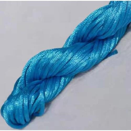 5 Rolls High Quality 50 M 39 Color Chinese Knot Lace Rope Symphony Nylon Thread Bracelet Braided Rope Diy Tassel Beaded Threads