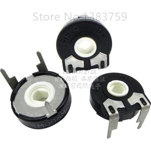 5pcs PT15GV15-105A PT15 1M oval hole horizontal adjustable potentiometer