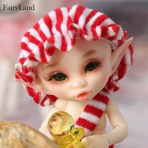 FreeShipping OUENEIFS Fairyland Realpuki Kaka bjd sd 1/13 body model baby girls boys dolls eyes High Quality jiont doll