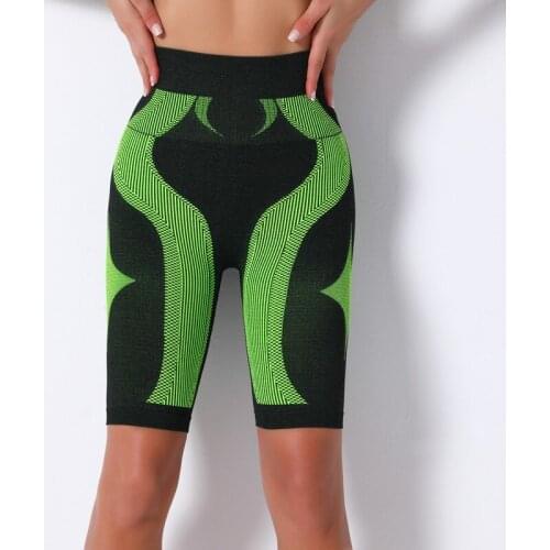 Quick Dry Yoga Shorts Women Sports Seamless Push Up Sportswear Fitness Joggings Workout Tight Bodybuilding High Waist Gym Short