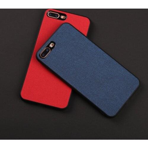 Phone Cases For iPhone 7 8 Plus Cover abrasive PU leather Soft TPU Silicone Case For iPhone 6 6S Plus 7p 8p X Xs Max Shell