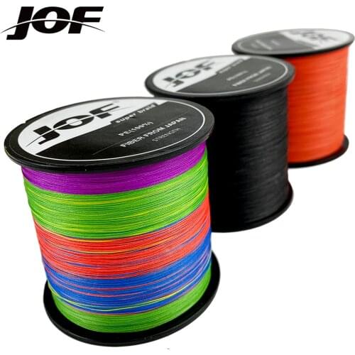 JOF 8 Strands PE Fishing Line 300m 8 Weaves Strong Tension Braided Fishing Line 18 22 1 39 43 52 61 78 96LB