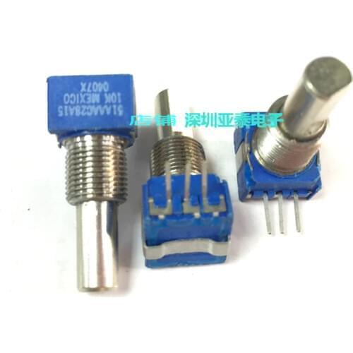 Mexico original potentiometer 51AAAC28A15 resistance 10K shaft length 23MM switch