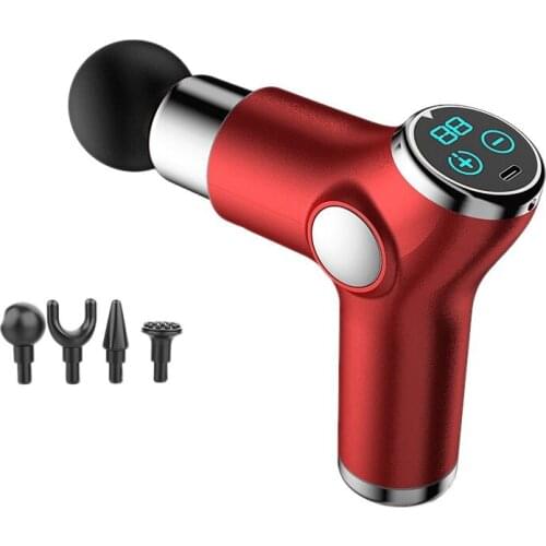 LCD Display Portable Electric Massager,Deep Muscle Tissue Massager,Percussion Massager Relieve Soreness