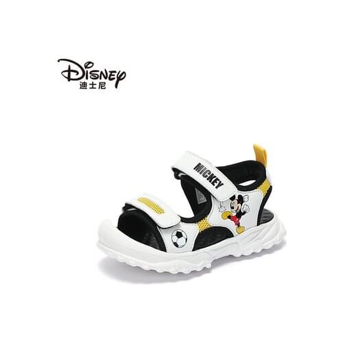 Disney childrens cartoon Minnie Mickey boy and girl sandals beach shoes non-slip soft bottom all-match summer sandals