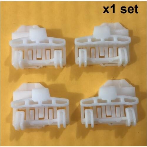 X1 Set(4pcs) For Audi For Seat For VW Passat Window Regulator Repair Clips Front Right/Left Door Side