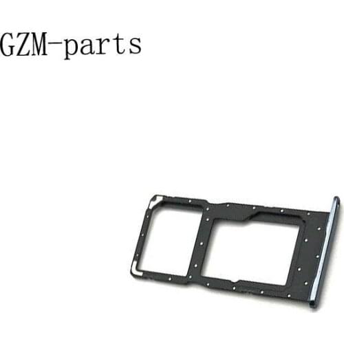 GZM-parts 100pcs/lot SIM Card Tray Slot Holder Adapter Accessories For Huawei P Smart 2019 Replacement Parts