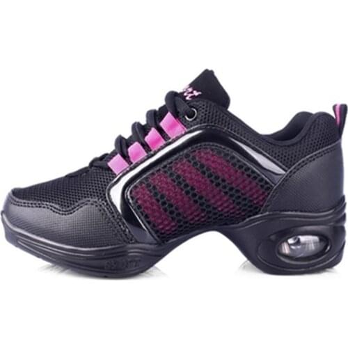 2021 Sports Breathable Womens Jazz Dance Shoes Girls Soft Light Dance Sneakers Exercise Shoes Modern Dance Shoes Discount