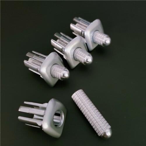 Car styling For BMW 5 series F10 F18 520 525 530 2010-2017 Car Door Latch Pin Door Screw Knob replacement Cap Cover Trim