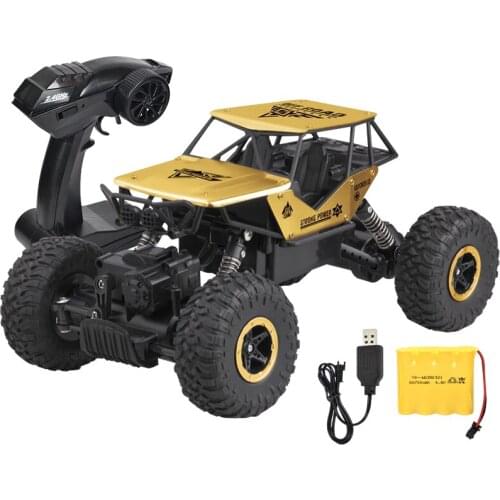 2.4G 1:18 Electric Alloy Buggy Climbing RC Car 4WD 45° Climbing Performance Strong Four-Wheel Drive Remote control Car kids Toys