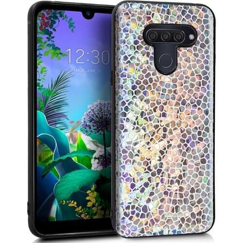 LG case Q60/K50 Glitter Silver