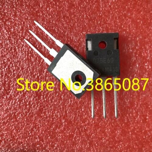 D75E60 IDW75E60 TO-247 SILICON FAST RECOVERY RECTIFIER DIODE FAST SWITCHING EMCON DIODE 10PCS/LOT ORIGINAL NEW
