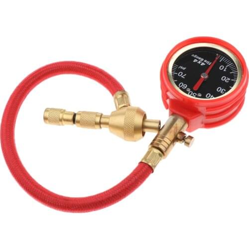 Motor Car Gagaue Rapid Tyre /Tire Air Deflators With Pressure Gauge Valve