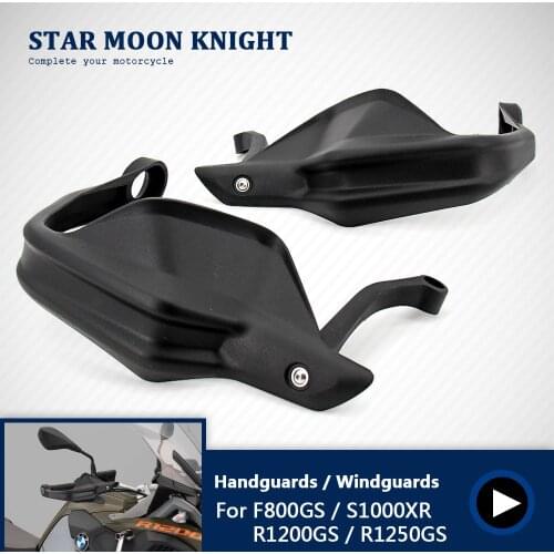 For BMW R 1200 GS ADV F 800 GS Adventure S1000XR Handguard Hand shield Protector Windshield Smoke 2013 2014 2015 2016 2017 2018