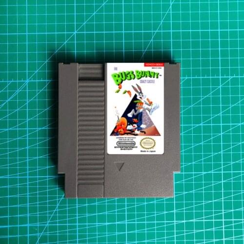 The Bugs Bunny Crazy Castle - 72 pins 8bit game cartridge