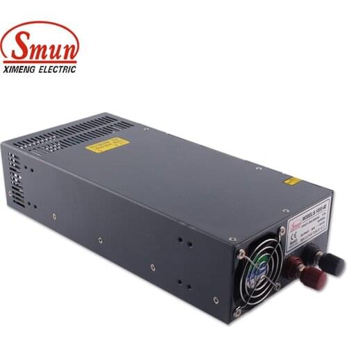 SMUN S-1000-48 110VAC/220VAC to 1000W 48V 20A Single Output Switching Power Supply With CE ROHS