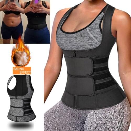 Womens Corset Waist Trainer Neoprene Body Shaper Faja Shapewear Tops Modeling Strap Slimming Belt Underwear Sauna Swaet Vest