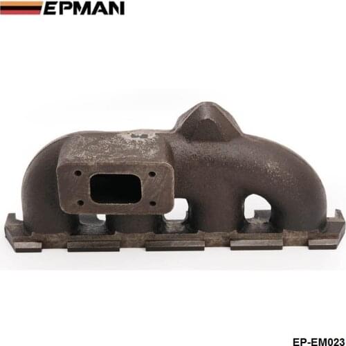 Cast Turbo Exhaust Manifold Header T25 Fit 38MM Wastegate For VW 1.8T 20V Engine EP-EM023