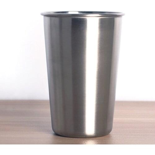 Stainless Steel Metal Beer Cup Wine Cups Coffee Tumbler Tea Milk Mug 30ml/ 70ml/ 180ml/ 320ml